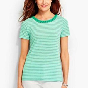 Talbots Pom Pom shirt P